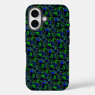 Coque Pour iPhone 16 Style de arc-en-ciel fou funky