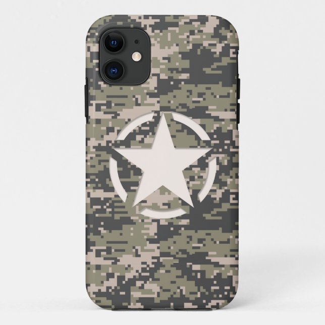 Coques Case-Mate iPhone Style de décal de la balise stylo kaki camouflage  (Dos)