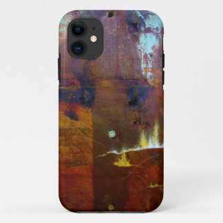 Coque iPhone 11 Style de grunge Brown