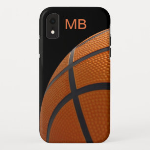 Case-Mate iPhone Case Style de monogramme de basket-ball masculin