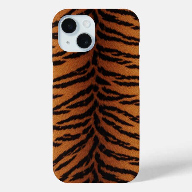Coques Case-Mate iPhone 🐅 Style d'impression d'animaux à rayures de tigre (Verso)