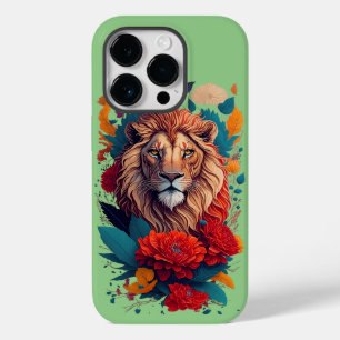 Coque Case-Mate iPhone Style été Lion, floral