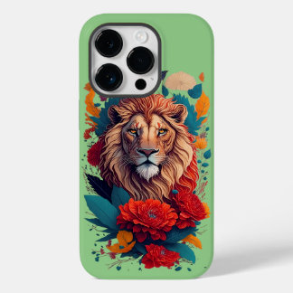 Coque Case-Mate iPhone Style été Lion, floral