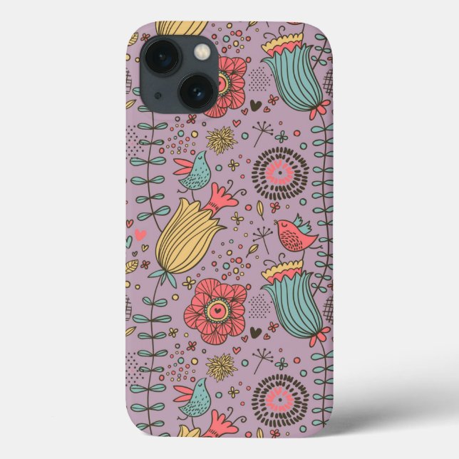 Coques Case-Mate iPhone Style fleuri avec fleurs (Verso)