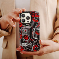 Style Graffiti rouge iPhone | iPhone 14 Coque-Mate