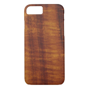 Coque Case-Mate Pour iPhone Style hawaïen bouclé en bois de Koa