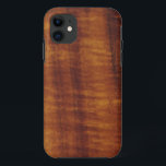 Case-Mate iPhone Case Style hawaïen bouclé en bois de Koa<br><div class="desc">Image de beau bois de Koa d'Hawaï.</div>