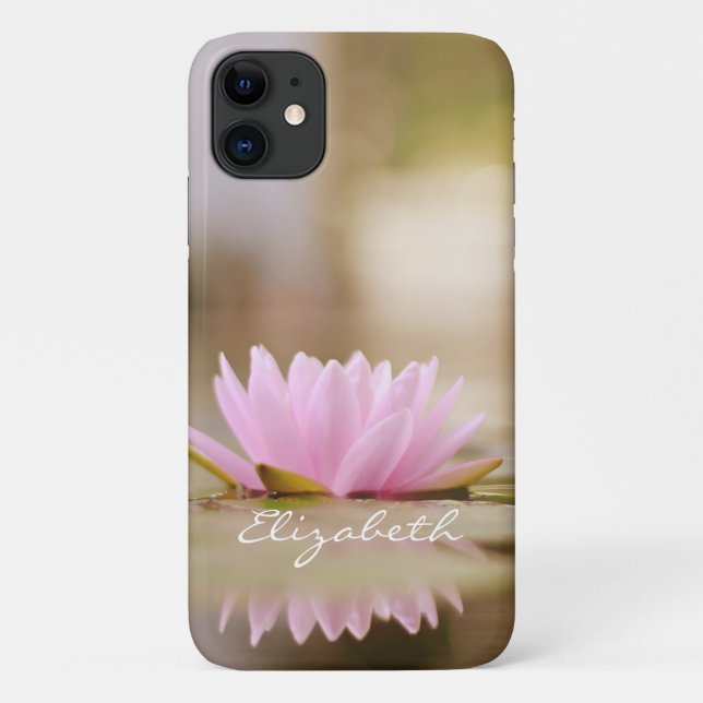 Coques Case-Mate iPhone Style Lotus Flower Paysage, Zen (Dos)