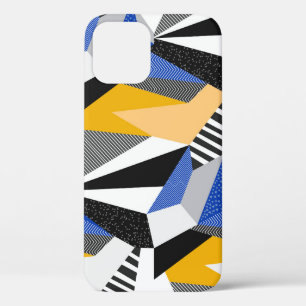 Case-Mate iPhone Case Style Memphis : Collage géométrique créatif.