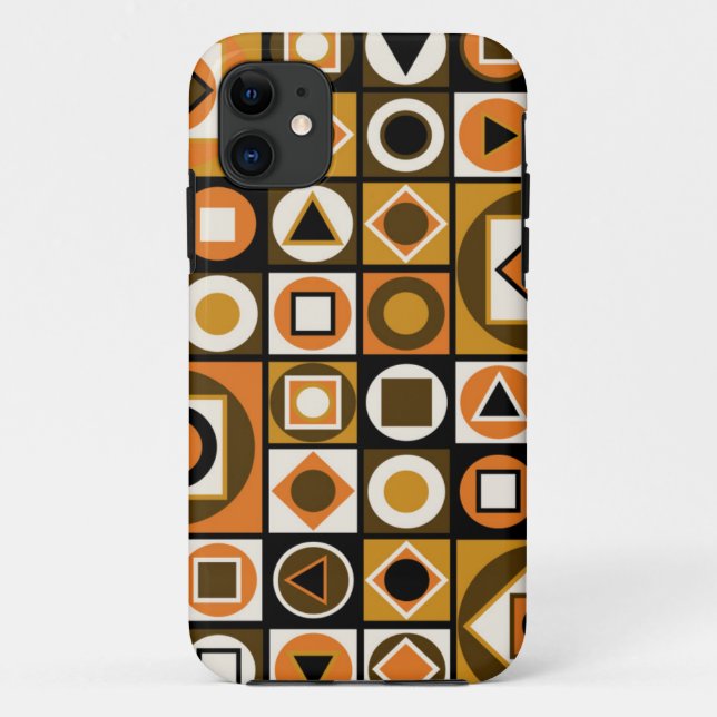 Coques Case-Mate iPhone Style Mid-Century Modern 13 (Dos)