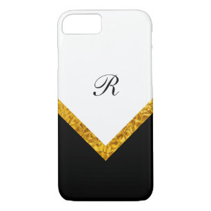 Coque iPhone 8/7 Style moderne chic de monogramme