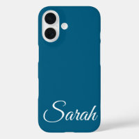Style moderne classique Customisé Nom Ocean Blue