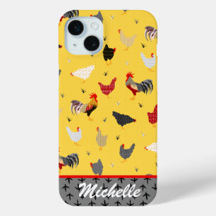 Coque Case-Mate iPhone Style moderne géométrique Memphis Chicken Farm