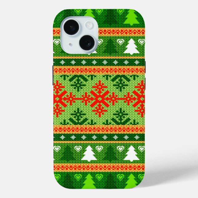 COQUES Case-Mate iPhone STYLE ORNAMENTS DE NOËL (Verso)