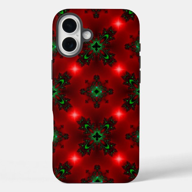 Coques Case-Mate iPhone Style rétro Artdeco de Noël (Verso)