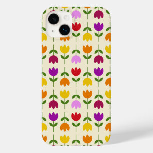Coque Case-Mate iPhone Style scandinave coloré sur Crm Flower Motif