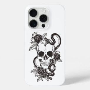 Coque Case-Mate iPhone Style tatouage serpents noirs Imprimer étanche