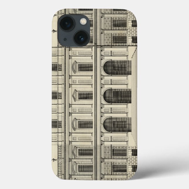 Coques Case-Mate iPhone Style théâtral Façade par Colen Campbell (Verso)