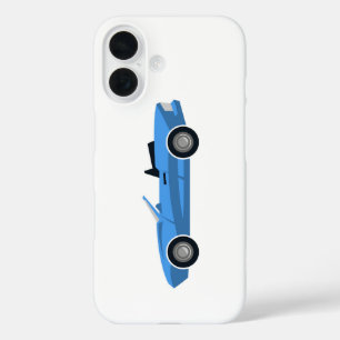 Coque Pour iPhone 16 Stylisé voiture de sport convertible