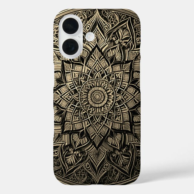 Coques Case-Mate iPhone Stylish Mandala Phone Case for a Sophisticated Tou (Verso)