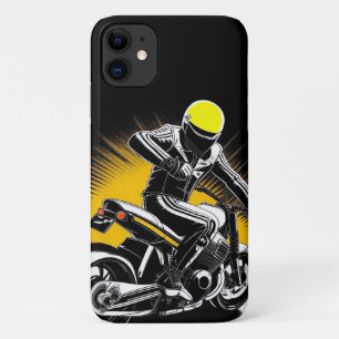 Case-Mate iPhone Case Stylish Motorcycliste équitation sur un Cruiser Bi