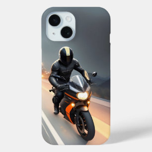 Coque Case-Mate iPhone Stylish Motorcycliste équitation sur un Cruiser Bi