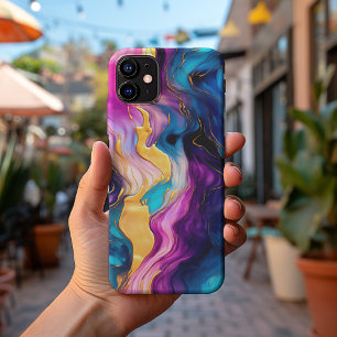 Case-Mate iPhone Case Stylish Vibrant Coloured Liquid Metal No. 1203