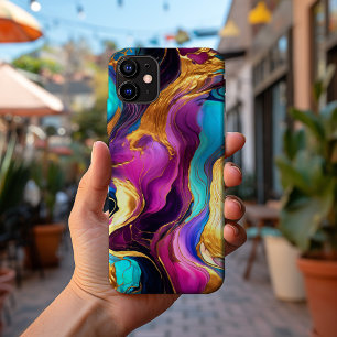 Case-Mate iPhone Case Stylish Vibrant Coloured Liquid Metal No. 1206