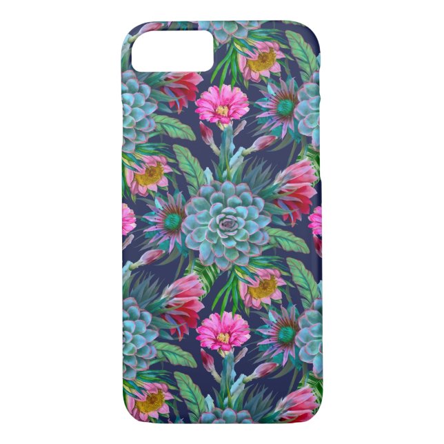 Coques Case-Mate iPhone Succulent jardin tropical (Dos)