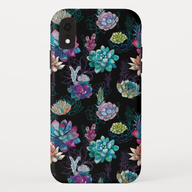 Coques Case-Mate iPhone Succulent Motif sans fil  (Dos)