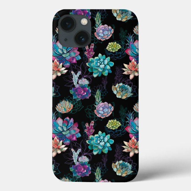 Coques Case-Mate iPhone Succulent Motif sans fil  (Verso)