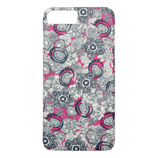 Etui iPhone Case-Mate succulentes rose indigo