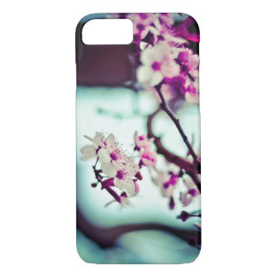 Coque iPhone 8/7 Succursale en fleurs de cerisier