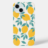 Sucré Branches de citron Motif