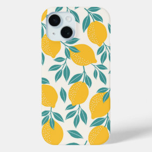 Coque Case-Mate iPhone Sucré Branches de citron Motif