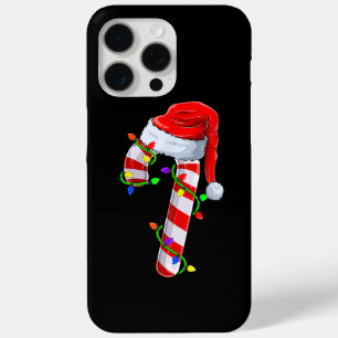 Coque Case-Mate iPhone Sucre de canne Éclairage de Noël Famille Correspon