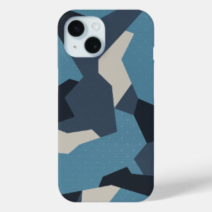 Coque Case-Mate iPhone Suédois Camo Advanced Blue
