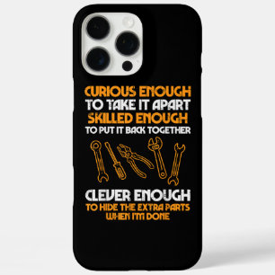 Coque iPhone 16 Pro Max Suffisamment Curieux Pour L'Empêcher Auto Garage M