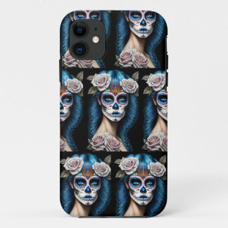 Case-Mate iPhone Case Sugar Skull Art - Femme stupéfiante