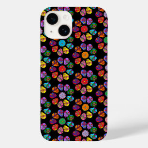 Coque Pour iPhone 14 Sugar Skull Flower