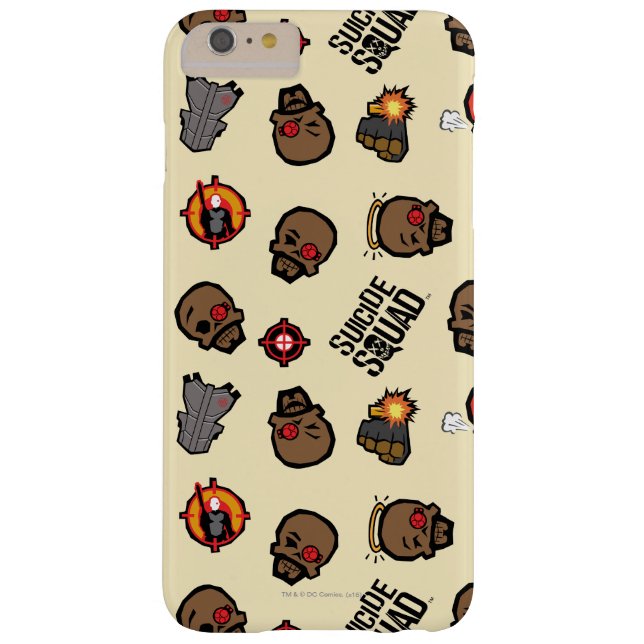 Coques Case-Mate iPhone Suicide Squad | Deadshot Emoji Pattern (Dos)