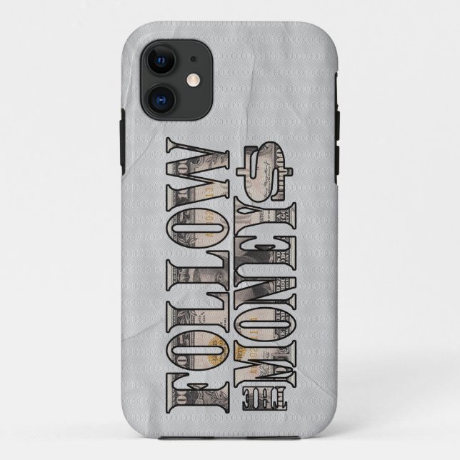 Coques Case-Mate iPhone Suivez l'argent - Facture (Dos)