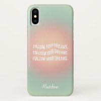 Suivez vos rêves Pastel Gradient Motivationnel