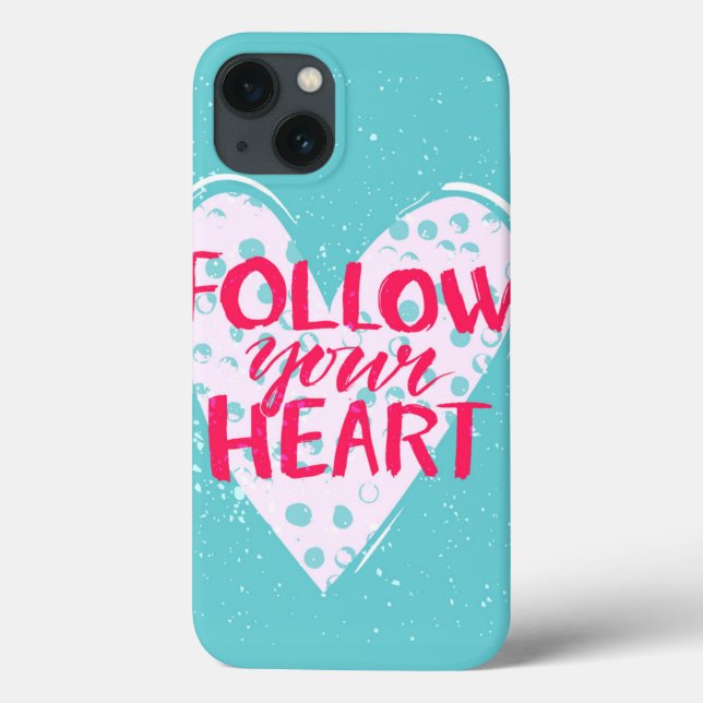 Coques Case-Mate iPhone Suivez votre coeur 2 (Verso)