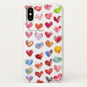 Case-Mate iPhone Case Suivez votre iPhone Coeur X Universal