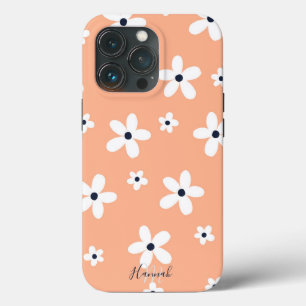 Case-Mate iPhone Case Summer Boho White Daisy Flowers