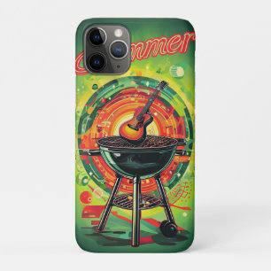 Case-Mate iPhone Case Summer Grill Guitare Retro Art Design Vintage