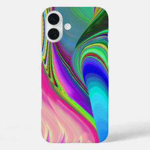 Coque Pour iPhone 16 Plus Summerfeel, Rainbowart 3D Abstrait
