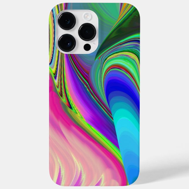 Coques Case-Mate iPhone Summerfeel, Rainbowart 3D Abstrait (Verso)