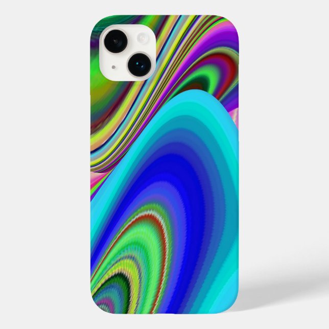 Coques Case-Mate iPhone Summerfeel, Rainbowart 3D Abstrait (Verso)